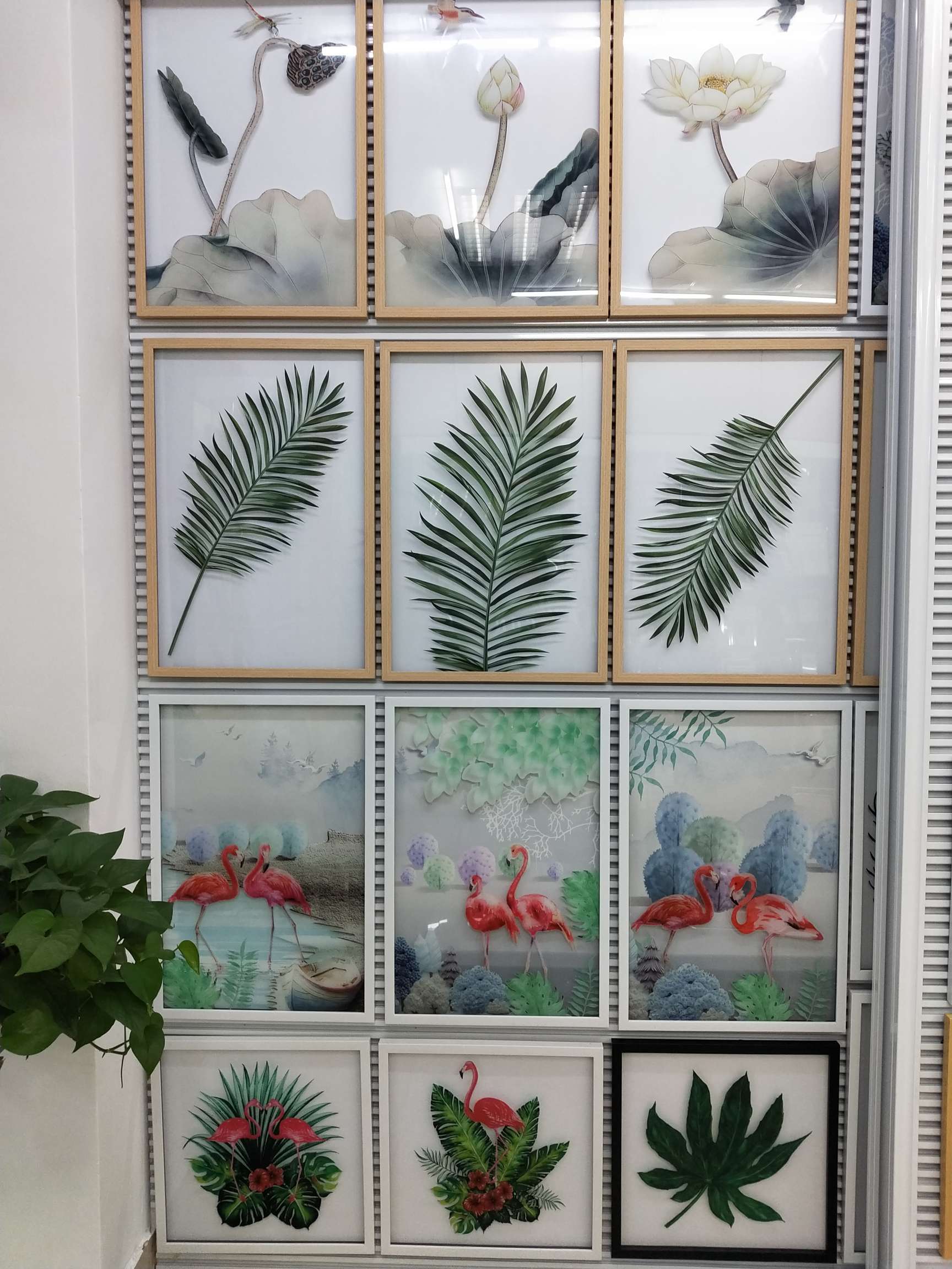 挂墙相框十字绣画框50*75cm X60 90 70 80 40 30厘米1000片拼图框详情图5