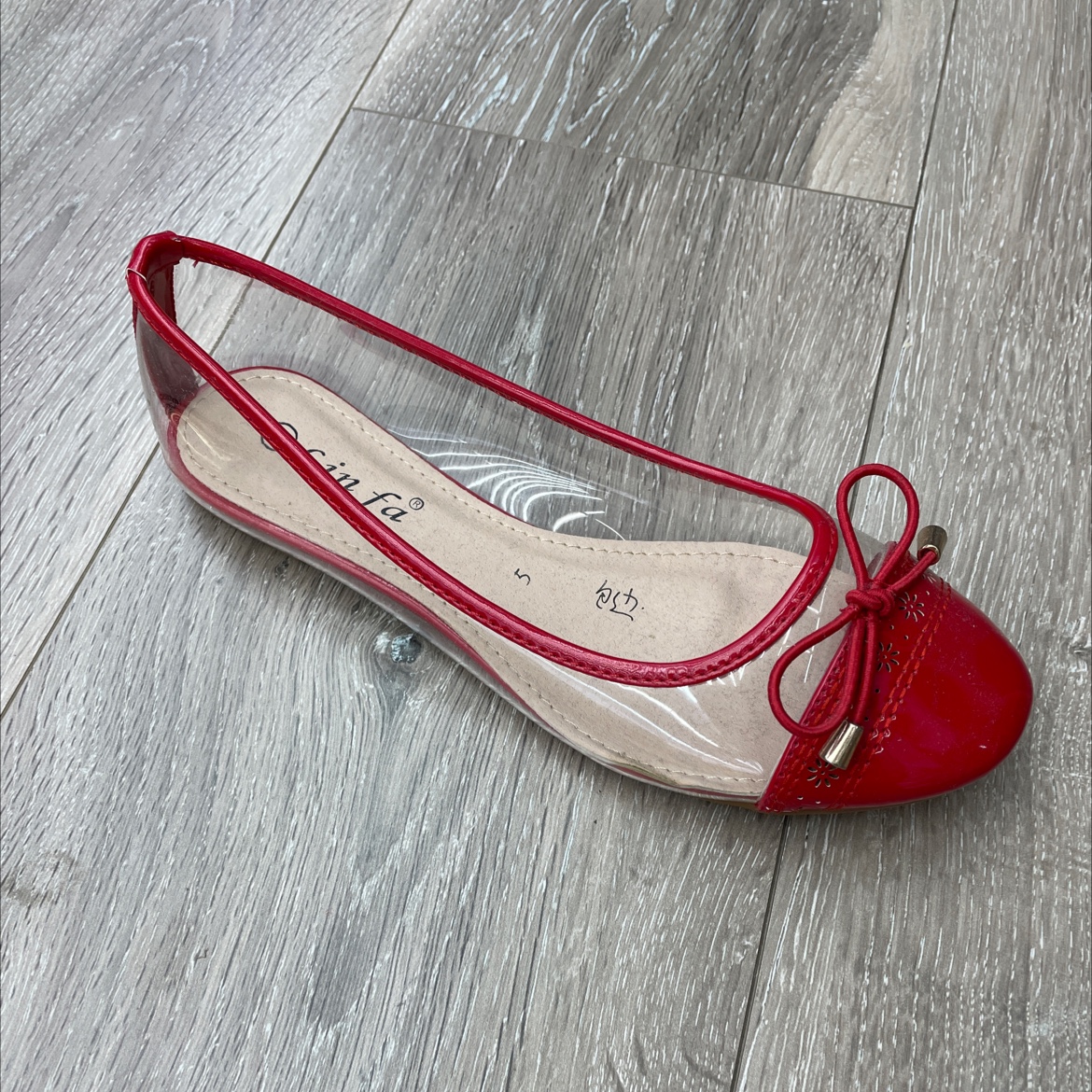 2023 Spring And Autumn New Female Soft Sole Handmade Four Season Shoes Round Head Women Single Shoes Flat Shoes Bow Single Shoes details Picture