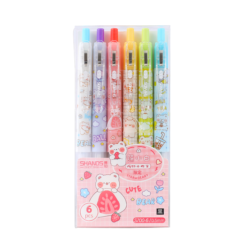 Good Knowledge Box S706-6 Dessert Cute Touch Neutral Pen Item Picture