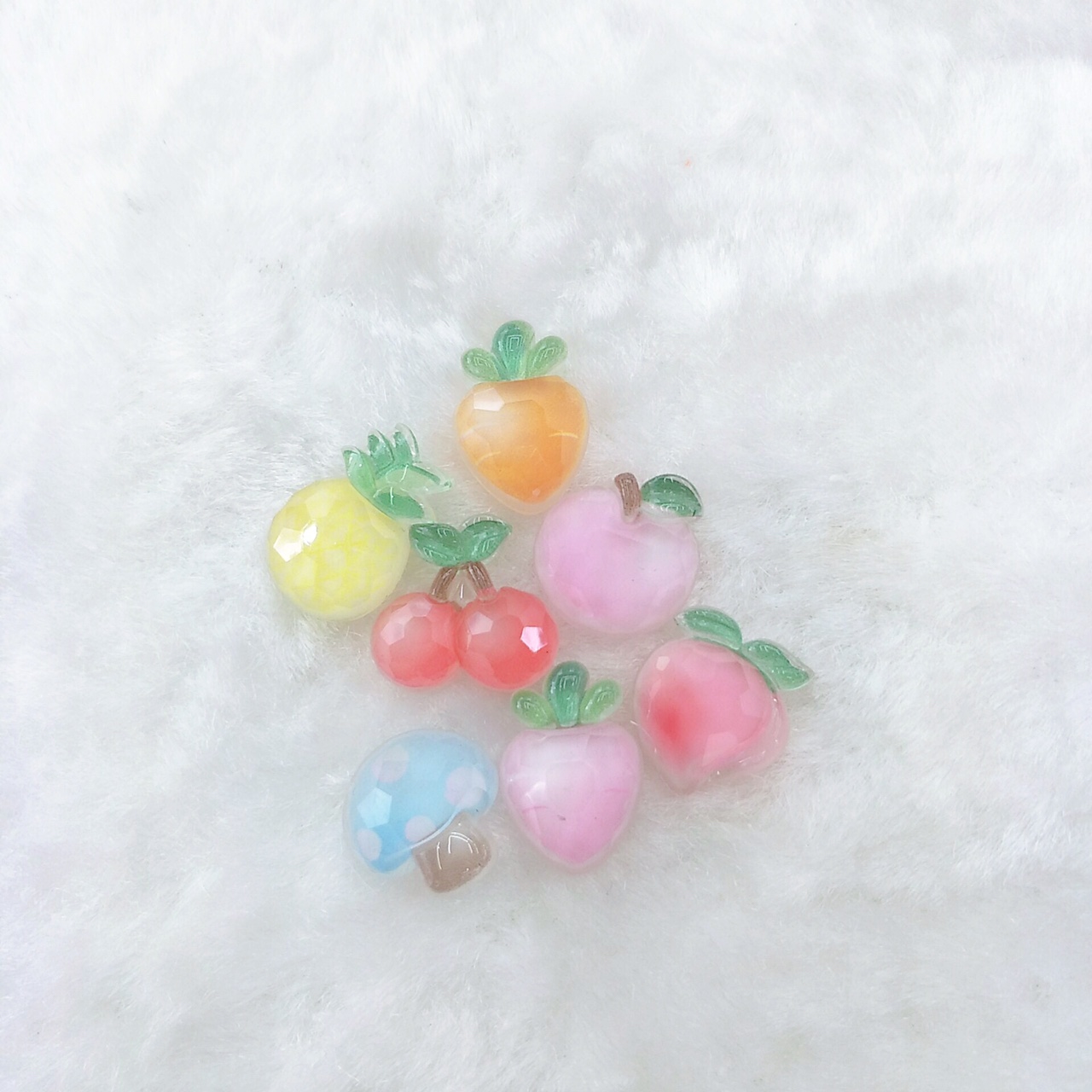 环氧树脂ab胶饰品配件  适用于发卡手机壳美甲洞洞鞋儿童戒指项链