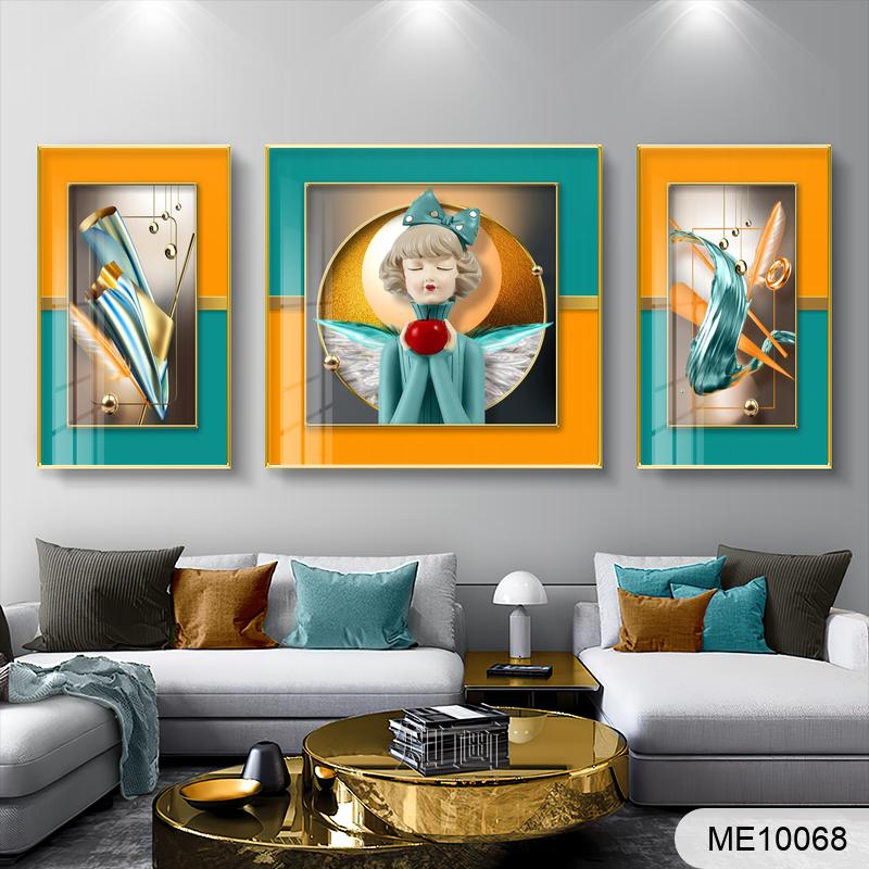 Living room triptych 1008-24