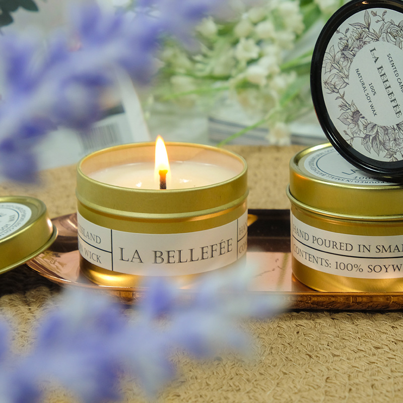 Home Ins Gold Pot Aromatherapy Candle Soy Wax Wedding Ceremony With Decorative Romantic Candle Specification drawing