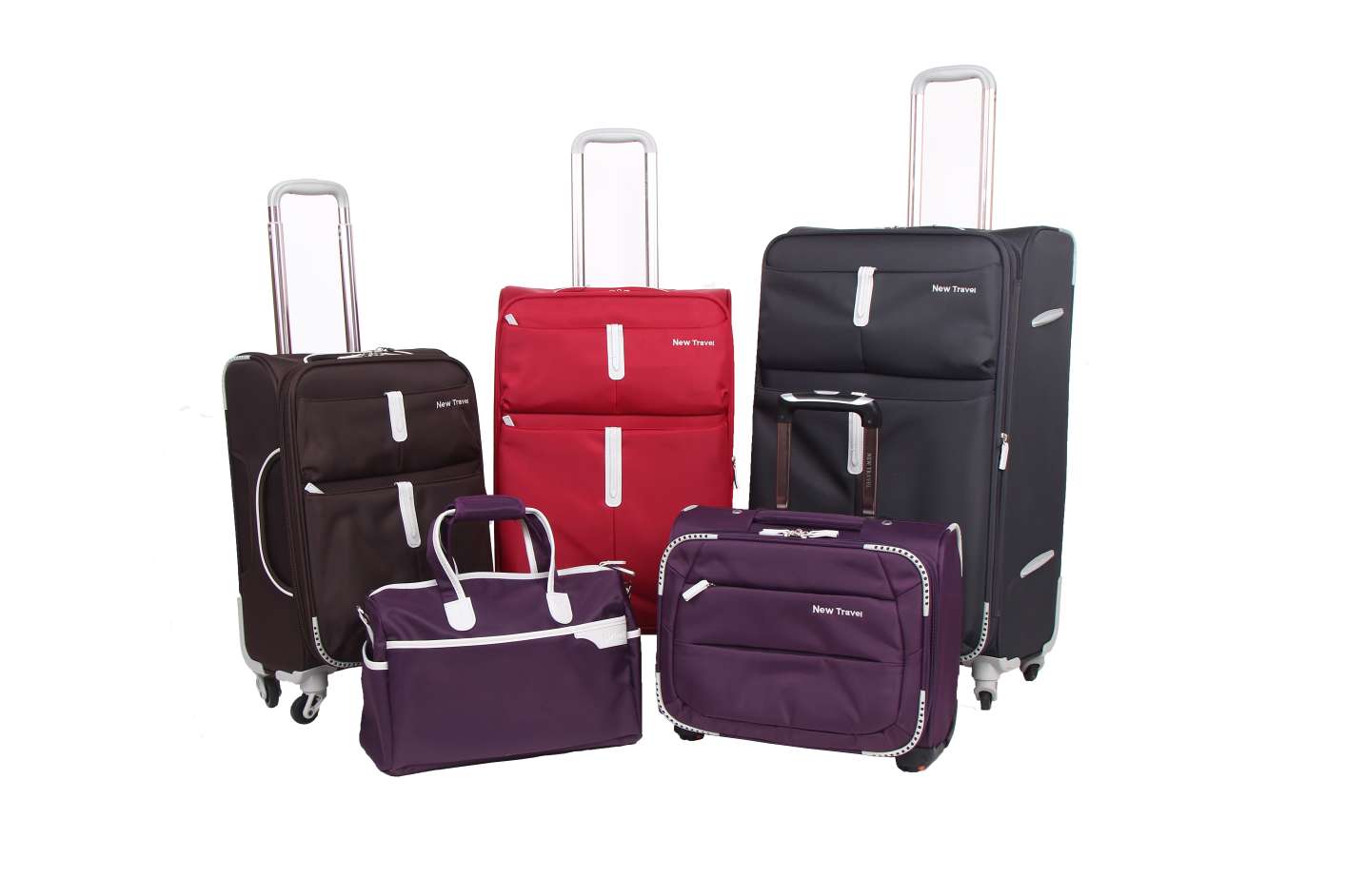 B-178 Five-Piece Set Of Luggage Luggage Combination Box Nylon Waterproof Material details Picture