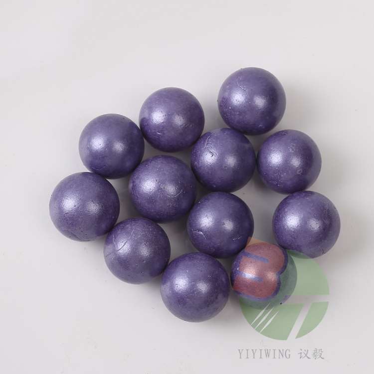 100粒16mm镀色玻璃弹珠 1.6cm彩色玻璃球 红黄兰绿黑白紫咖啡定制颜色跳棋子 弹珠详情图1