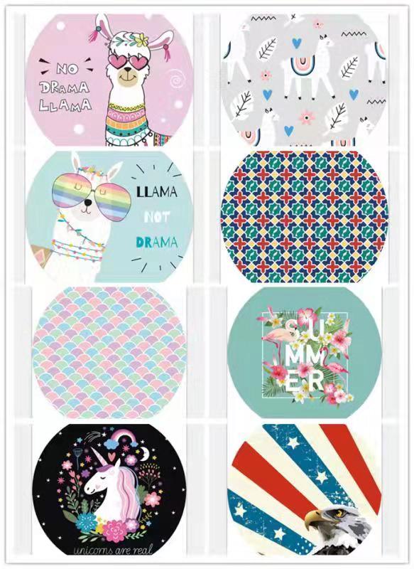 The round beach towel strap must feature a superfine fiber printed pattern, measuring 150*150cm by the seaside. Customized customer patterns are available detail image 3