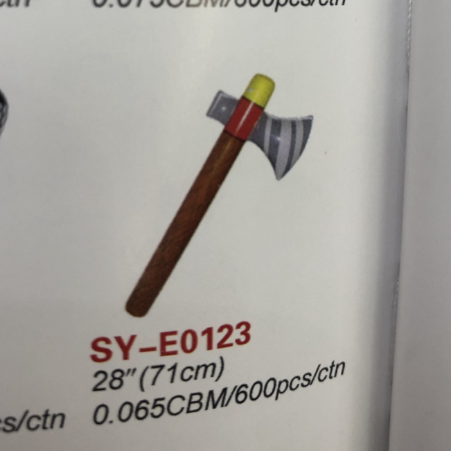 Forget the axe