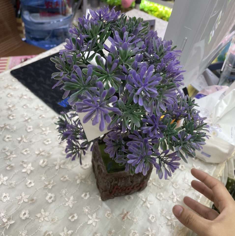 仿真盆景家居客厅桌面装饰品小摆件仿真植物小盆栽花卉摆设2971