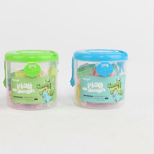大圆桶彩 泥diy  play dough/clay