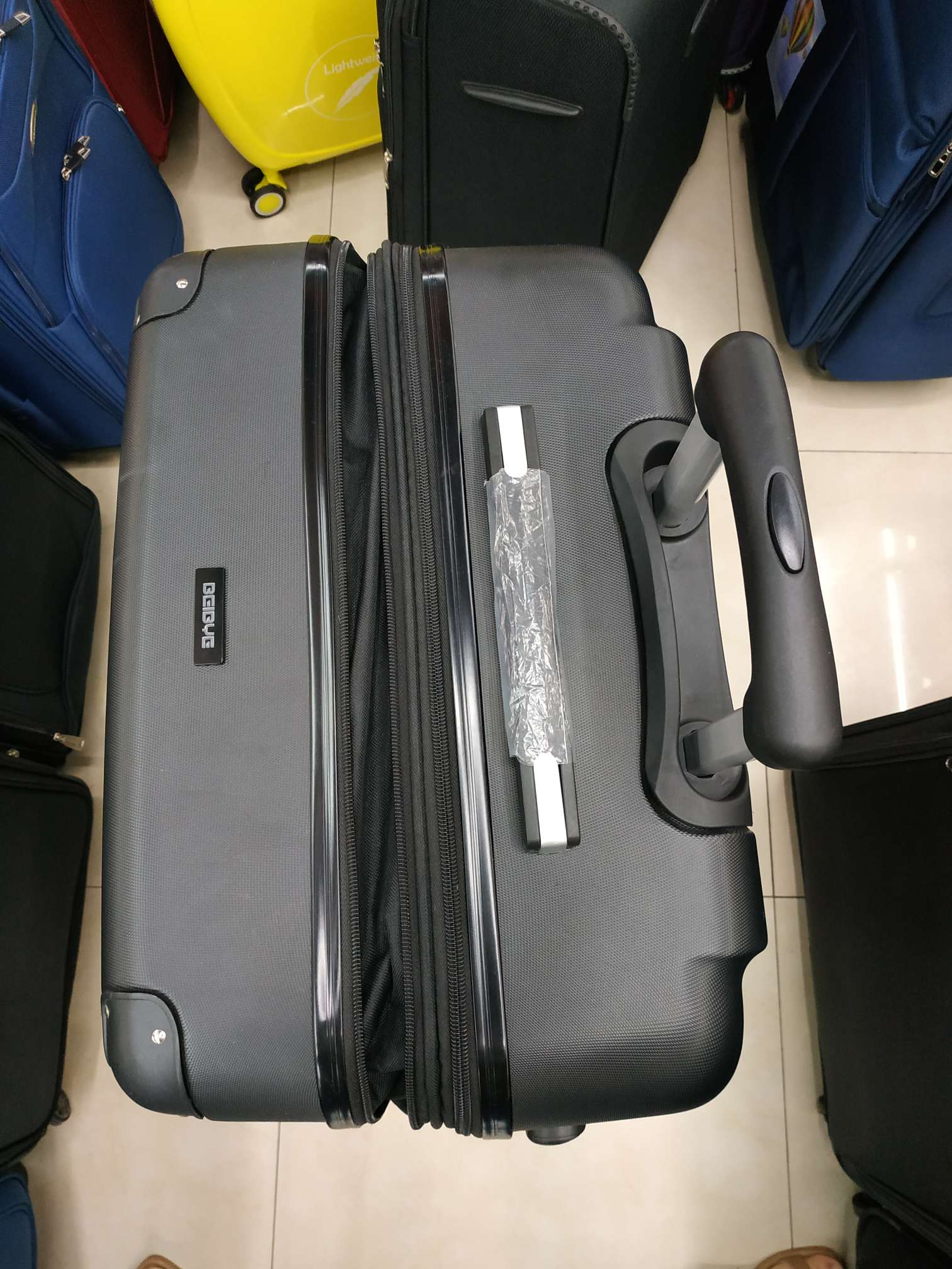 H042 Trolley Box Suitcase Three Sets Of Abs Material details Picture