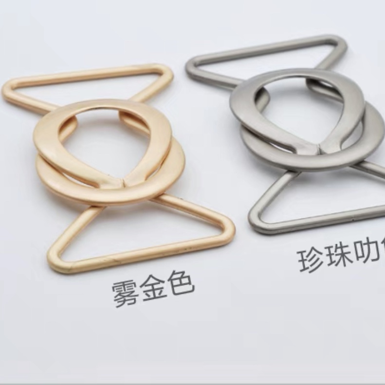 高档金属对扣大衣扣腰带扣可调节服装装饰扣颜色可订制