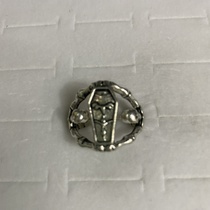 Electric antique silver color overbearing pirate skull popular fashion all-match ring 109 for men and women