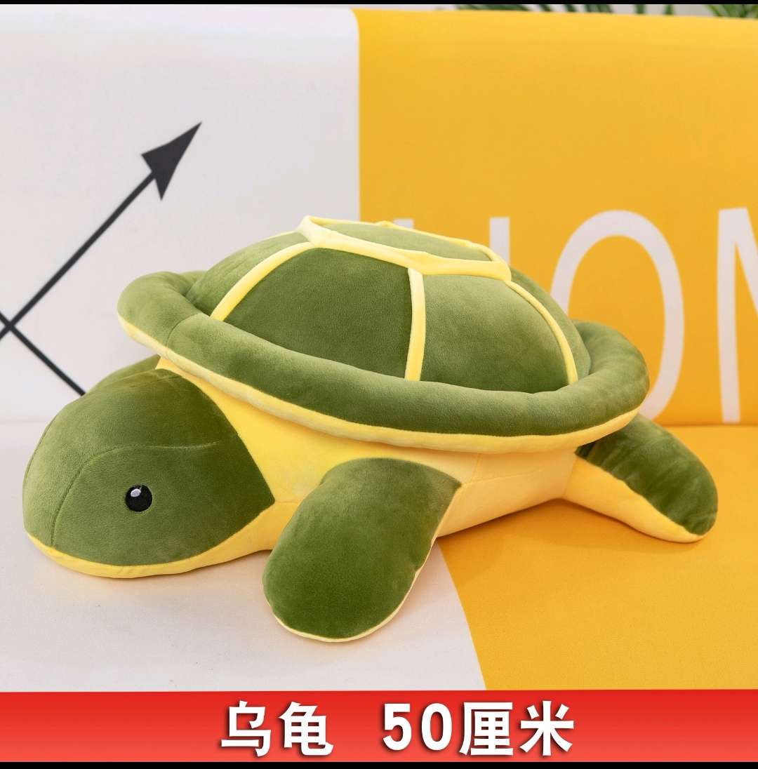 Dreamy plush toy 50-centimeter crawling posture turtle cute plush factory direct sales Application Scenario
