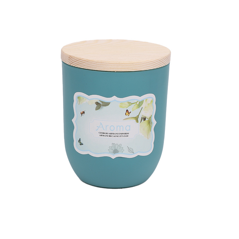 Scented Candle Cup Essential Oil Plant Incense Gift Box Perfumed Birthday Sleep Clean Air Home Decoration Deodorization Specification drawing