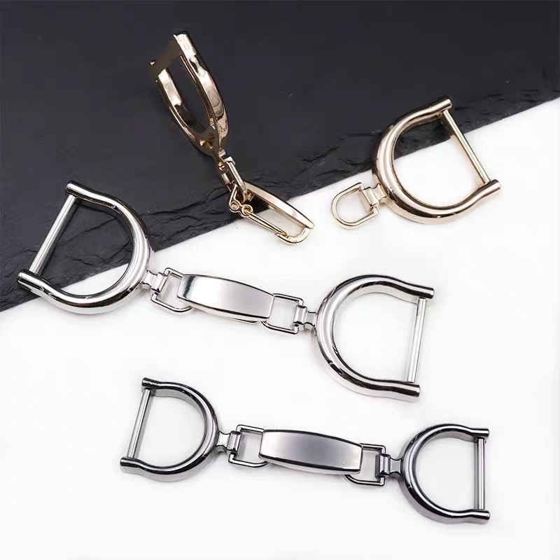 高档金属可调节对扣大衣搭扣链条扣皮链扣裘皮大衣扣百搭款可订制产品图