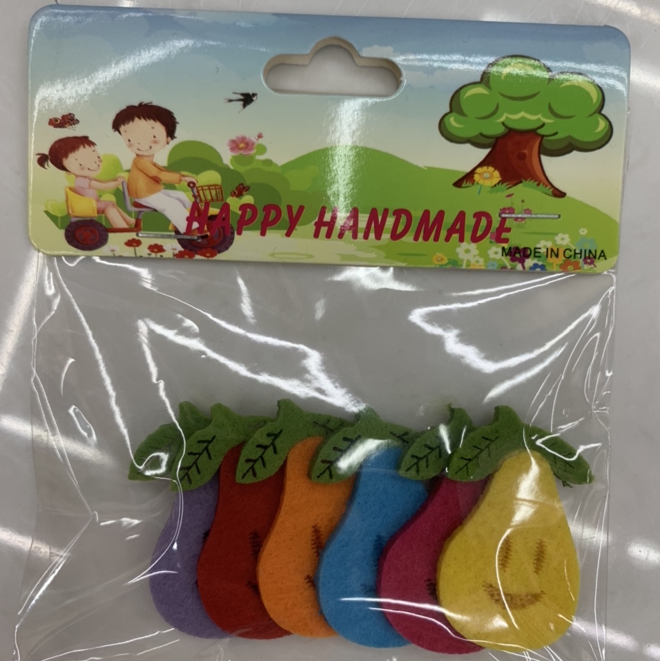 无纺布精美可爱贴饰