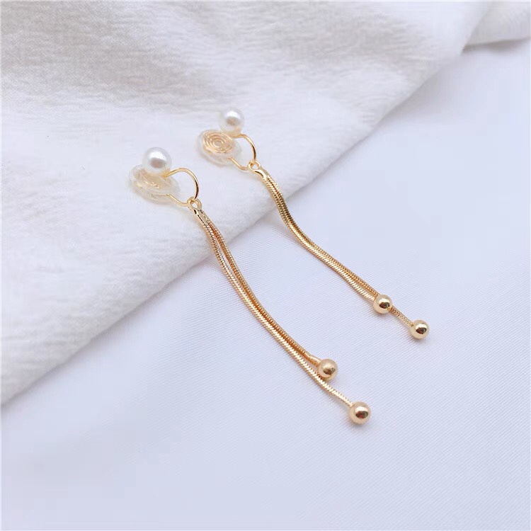 Retro trend Ethnic style Bohemian court Lolita sweet earrings