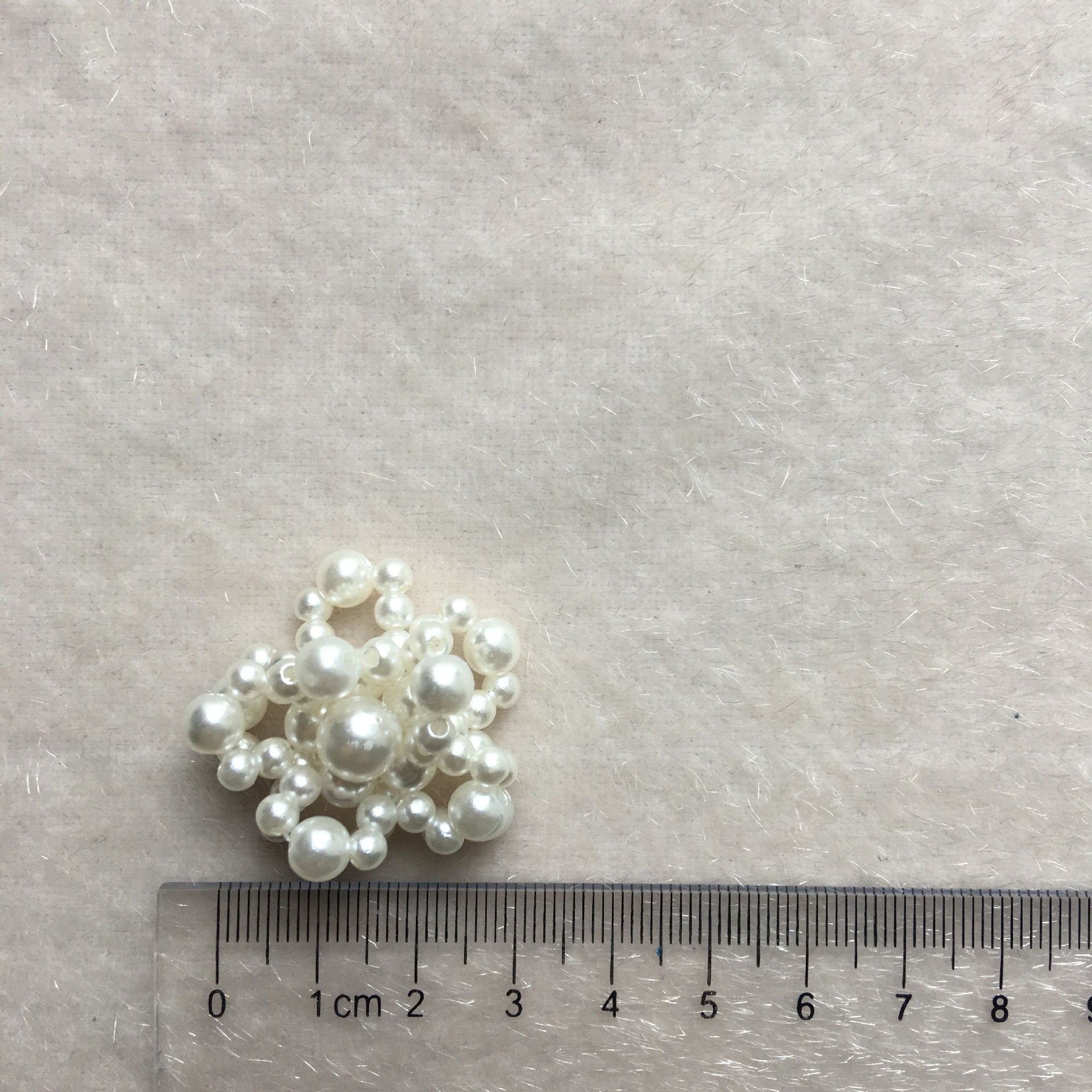 Hand-woven pearl, hand-flowered hair clips, side clips, straight clips, headwear, hair accessories, bangs clips, clothing accessories Item Picture