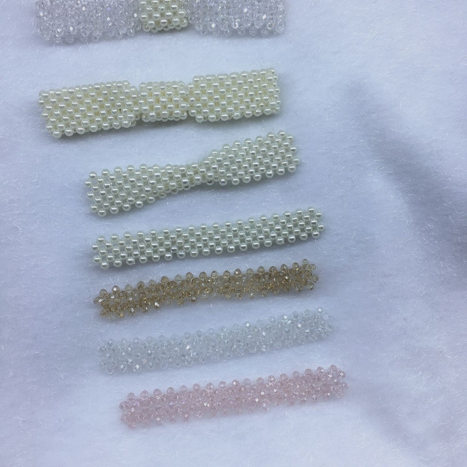 DIY hand-stitched fabric, pearl and crystal accessories, cuffs and collars, hat accessories, shoes, clothing and headwear accessories