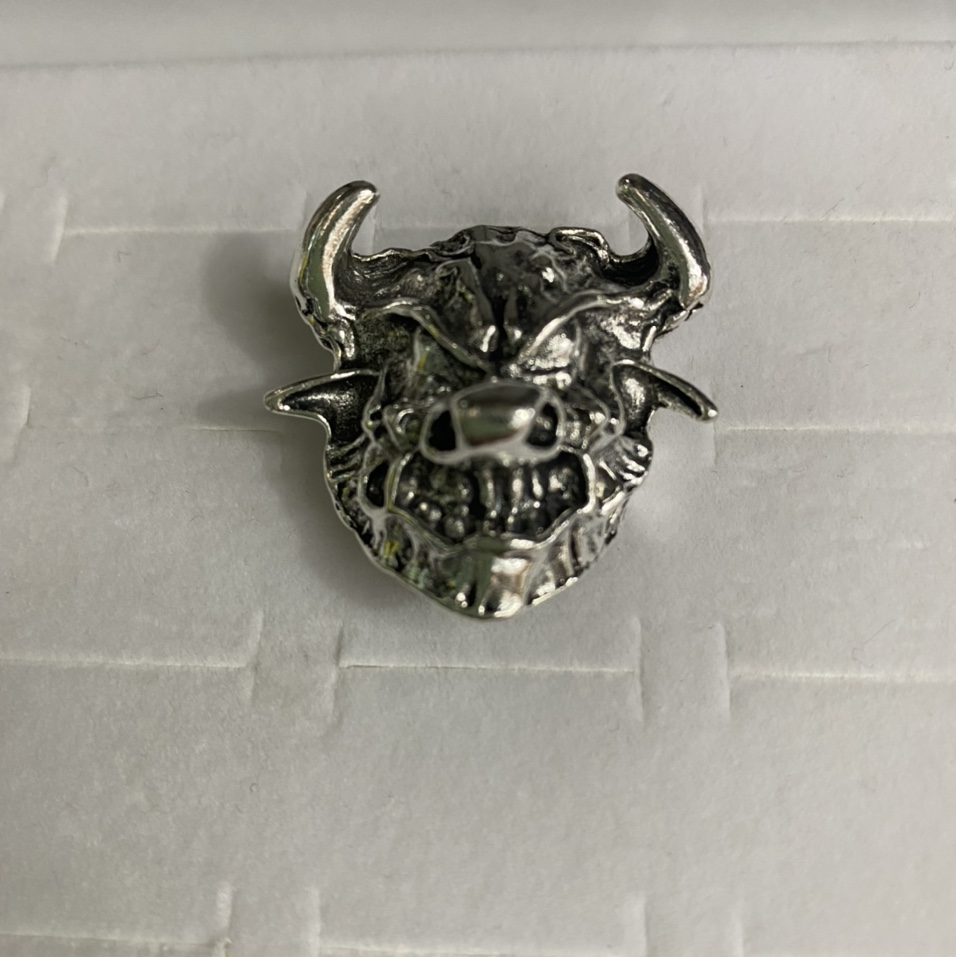 Electric antique silver color overbearing pirate skull pop fashion all-match ring 108 for men and women