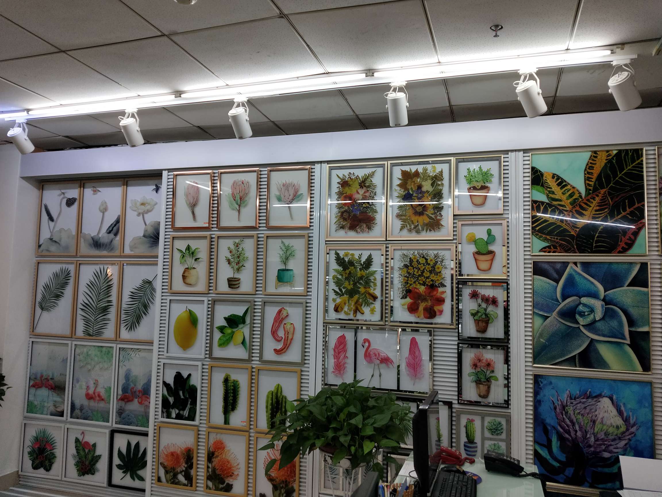 客厅照片墙装饰免打孔创意房间背景墙面布置北欧ins相框挂墙组合详情图6