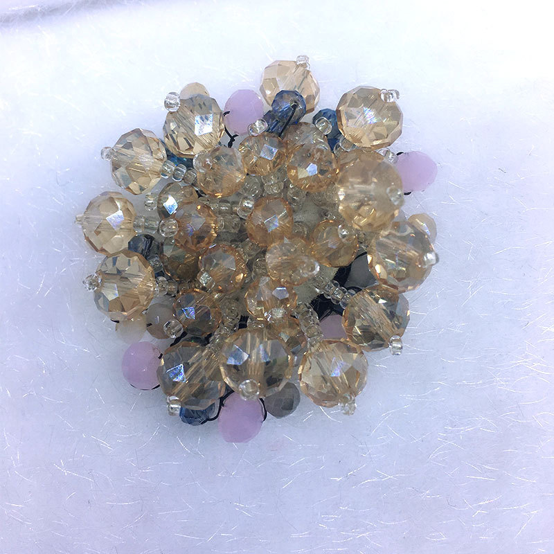 Clothing accessories, hair clips, popular headwear, best-selling Korean-style ancient-style hats, clothing accessories, handcrafted crystal accessories Application Scenario