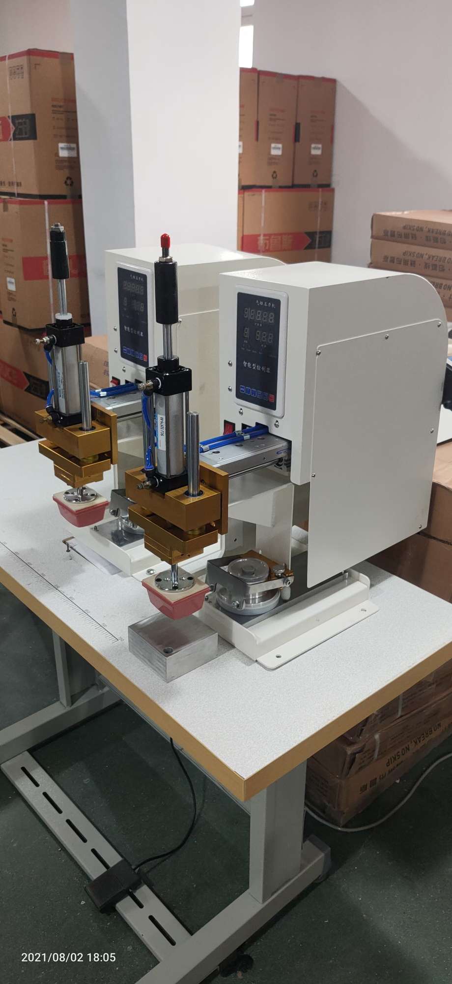 Computer pad printing machine Specification image