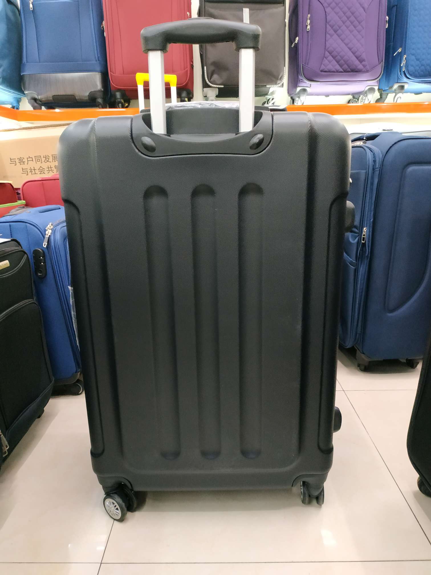 H042 Trolley Box Suitcase Three Sets Of Abs Material Item Picture