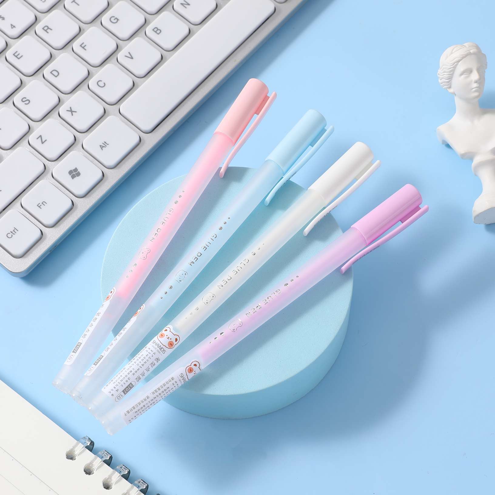 固体胶、胶水实物图