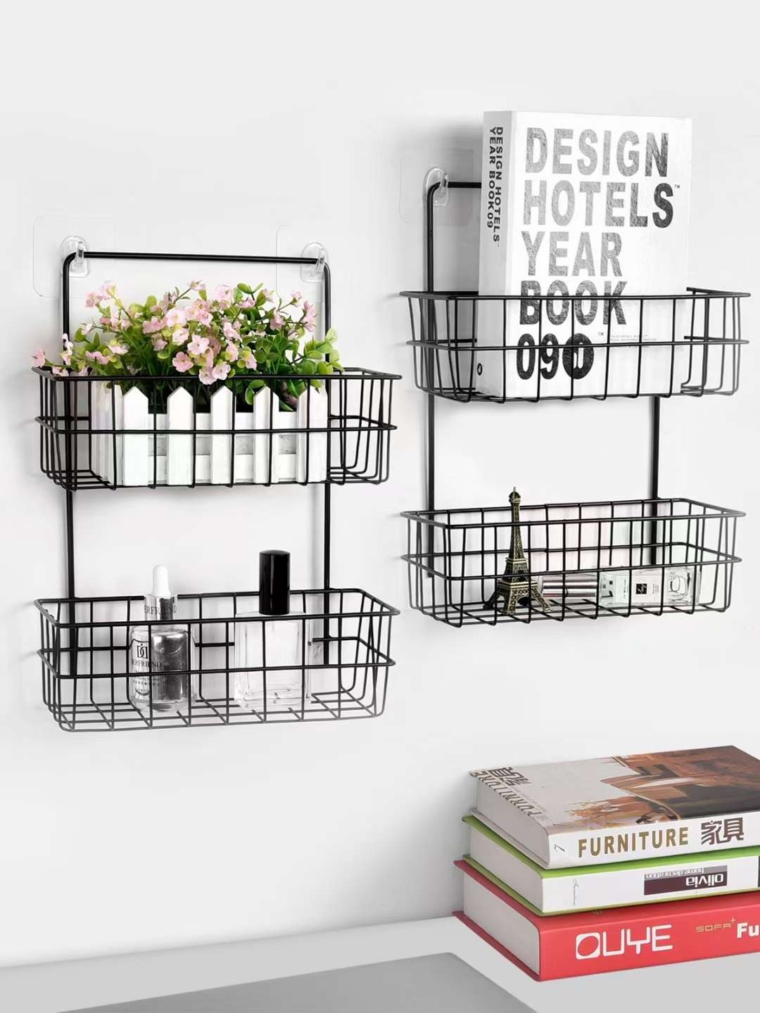 Free Installation Of Movable Folding Storage Rack Kitchen Living Room Bathroom Storage Rack Multi-Layer Trolley Storage Rack undefined