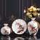 创意欧式陶瓷花瓶三件套客厅摆件装饰摆件产品图