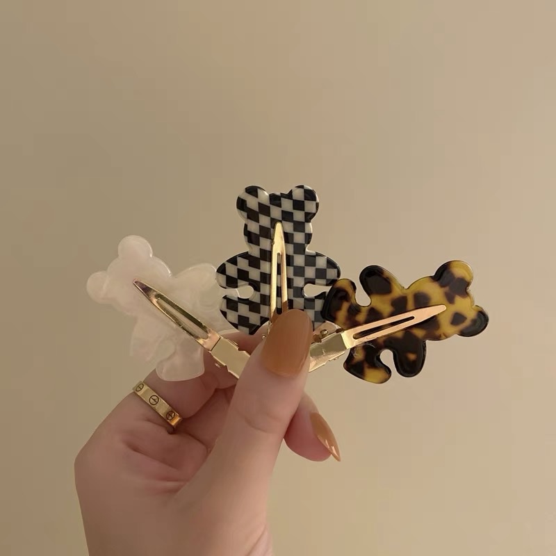 Bear acetato traceless clip detail image 1