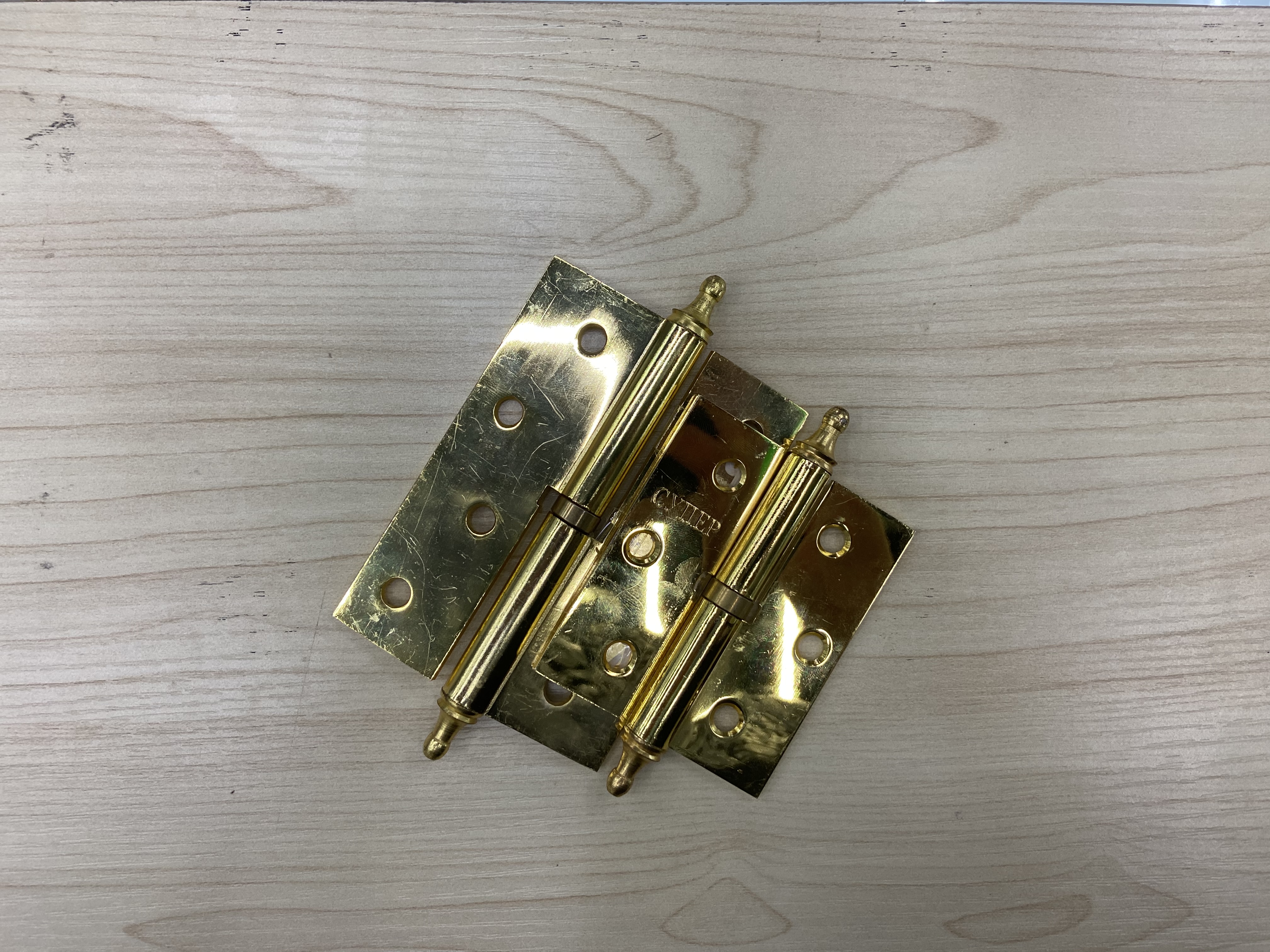 1508 4-inch detachable crown head hinge 4*3*2.5*mm*1BB imitation gold details Picture