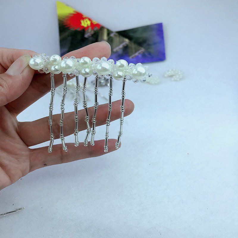 DIY nail cloth pasted pearl crystal pendant accessories, cuffs and collars, hat accessories, shoes, clothing and headwear accessories Specification image