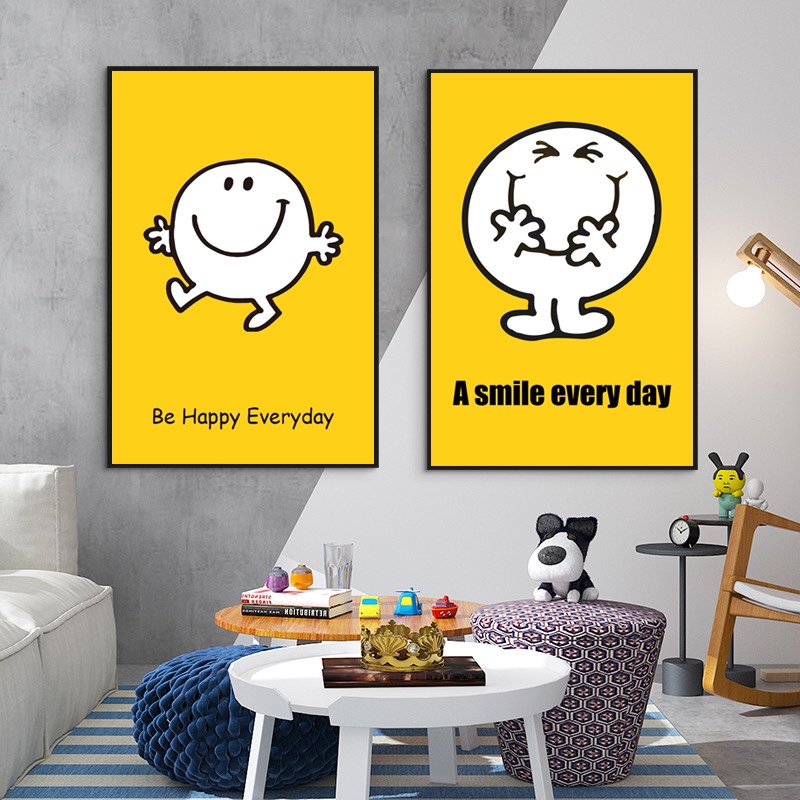 Cute little decorative painting full figure