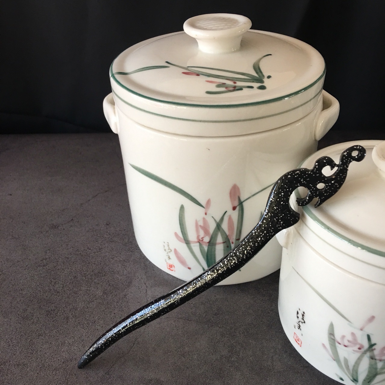 Handcrafted classical Chinese-style hairpins, silver sandalwood hairpins, accessories, hairpins and headwear, versatile Item Picture