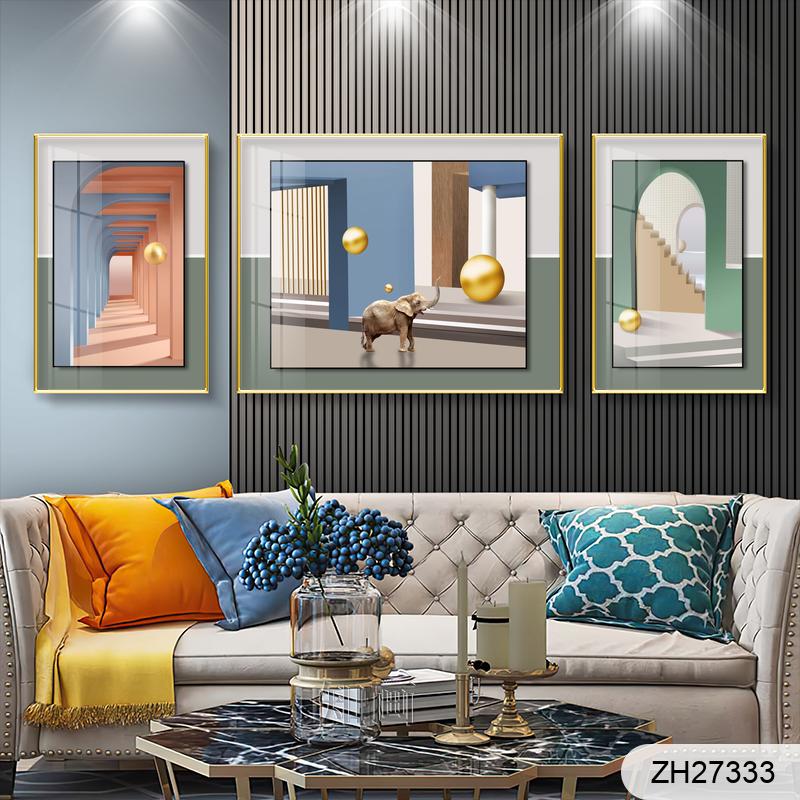 Living room triptych 5000-5