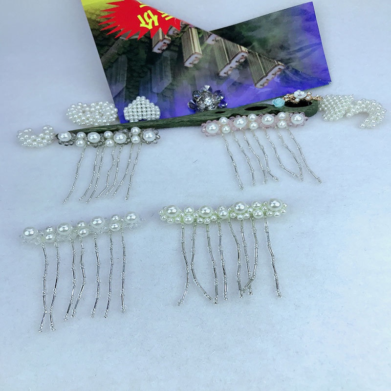 DIY nail cloth pasted pearl crystal pendant accessories, cuffs and collars, hat accessories, shoes, clothing and headwear accessories