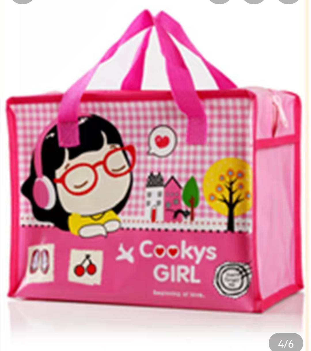 15 Woven bag factory direct sales, various patterns, moving clothes packing bags, quilt storage bags, waterproof and moisture-proof luggage bags, large moving bags... The flower shape can be chosen freely. detail image 4
