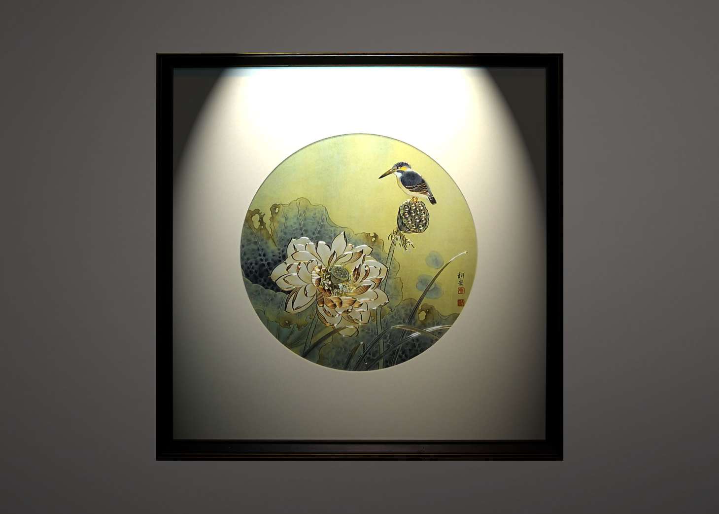 装饰画穆斯林/玉雕画/铜画/穆斯林装饰画/壁画挂画细节图