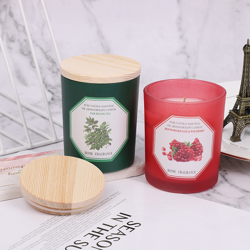 Scented Candle Cup Essential Oil Plant Incense Gift Box Perfumed Birthday Sleep Clean Air Home Decoration Deodorization Item Picture