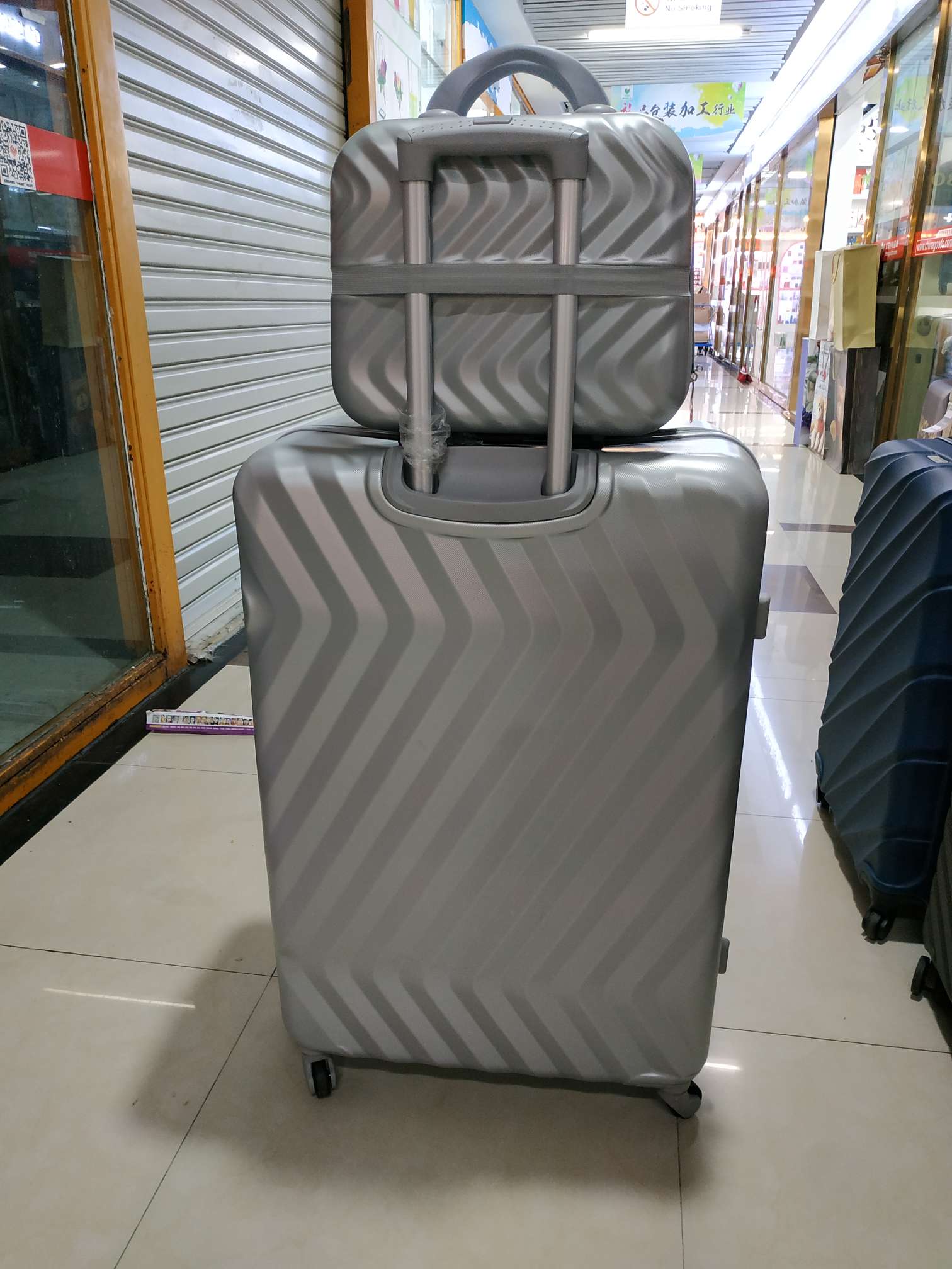 005-6 Trolley Box Luggage Code Box Six-Piece Abs Material Specification drawing