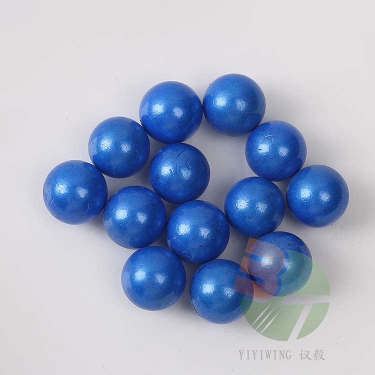 100粒16mm镀色玻璃弹珠 1.6cm彩色玻璃球 红黄兰绿黑白紫咖啡定制颜色跳棋子 弹珠详情图6