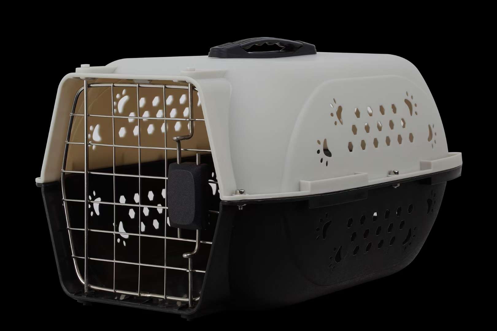 宠物用品型号：HP-E01S铁门产品尺寸：48*32*28cm装箱数量：12pcsN.W.：11.76KGSG.W.：1详情图1