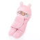婴幼儿童抱毯襁褓保暖睡袋舒棉绒双层加厚宝宝外出抱被毯子小熊产品图