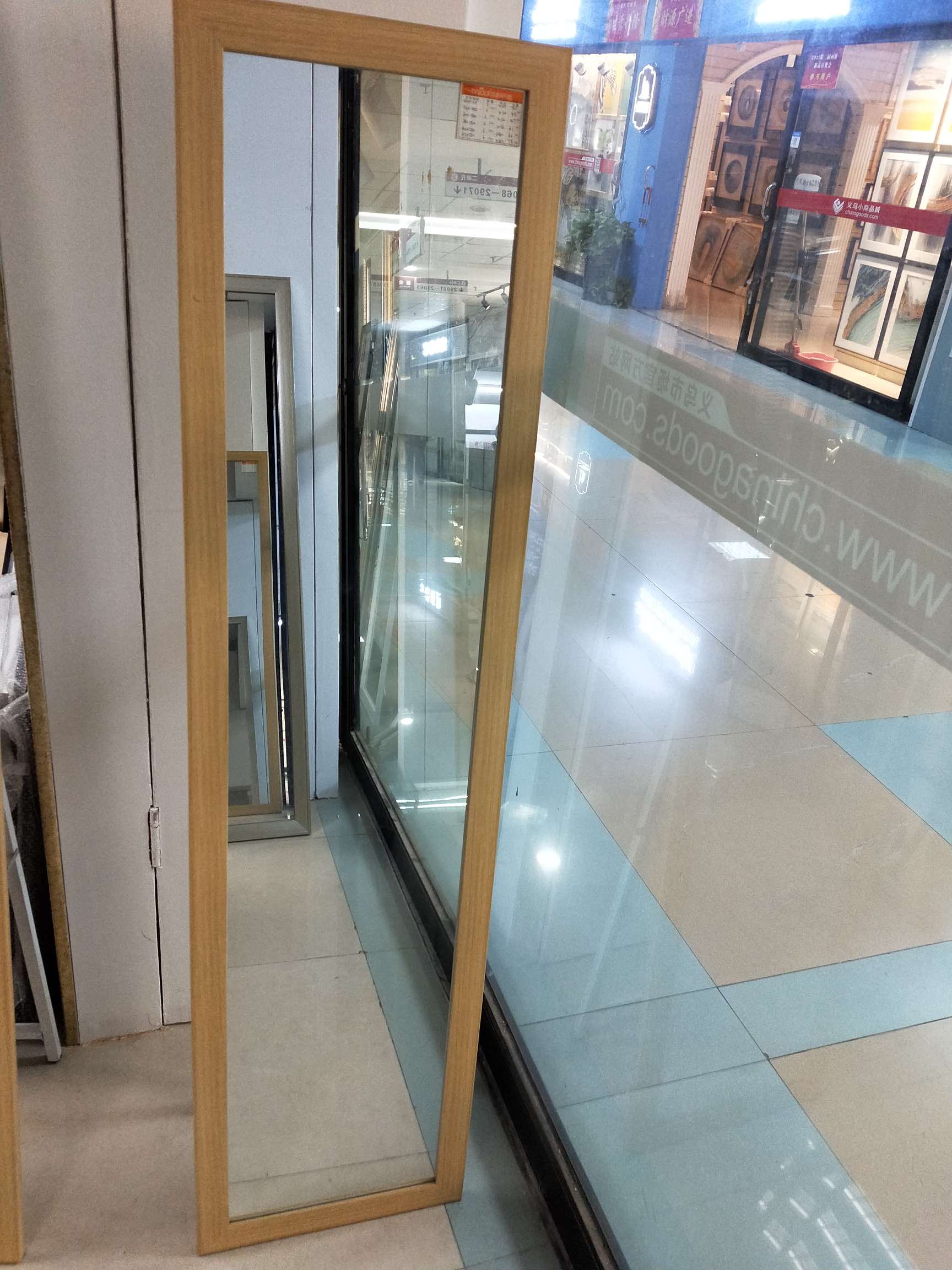 棕色花边大尺寸装饰镜子详情图6
