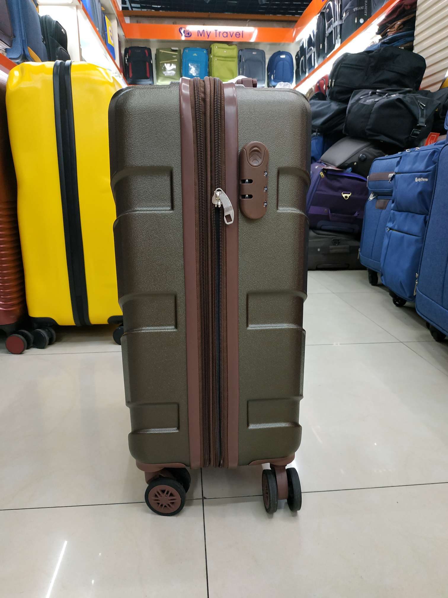 S002 trolley case, suitcase, combination case, three-piece set, ABS material Application Scenario