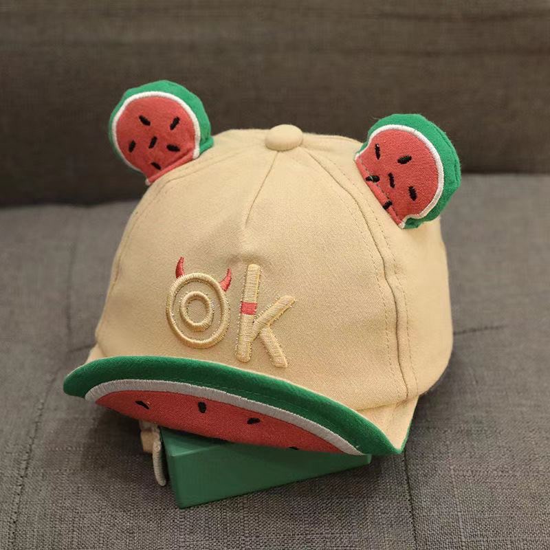 婴儿帽子春秋鸭舌帽1-2岁女宝宝棒球帽夏 6-12个月男童薄款幼儿帽20