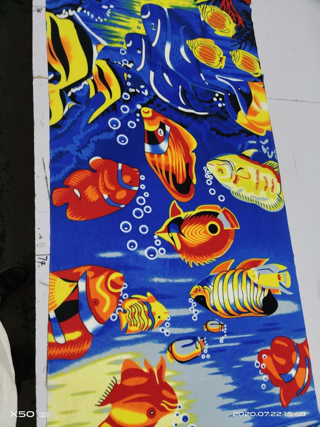 Beach towel with ultra-fine fiber printed pattern, 70*140cm by the seaside, customizable customer pattern 230gsm reactive printed bath towel detail image 18