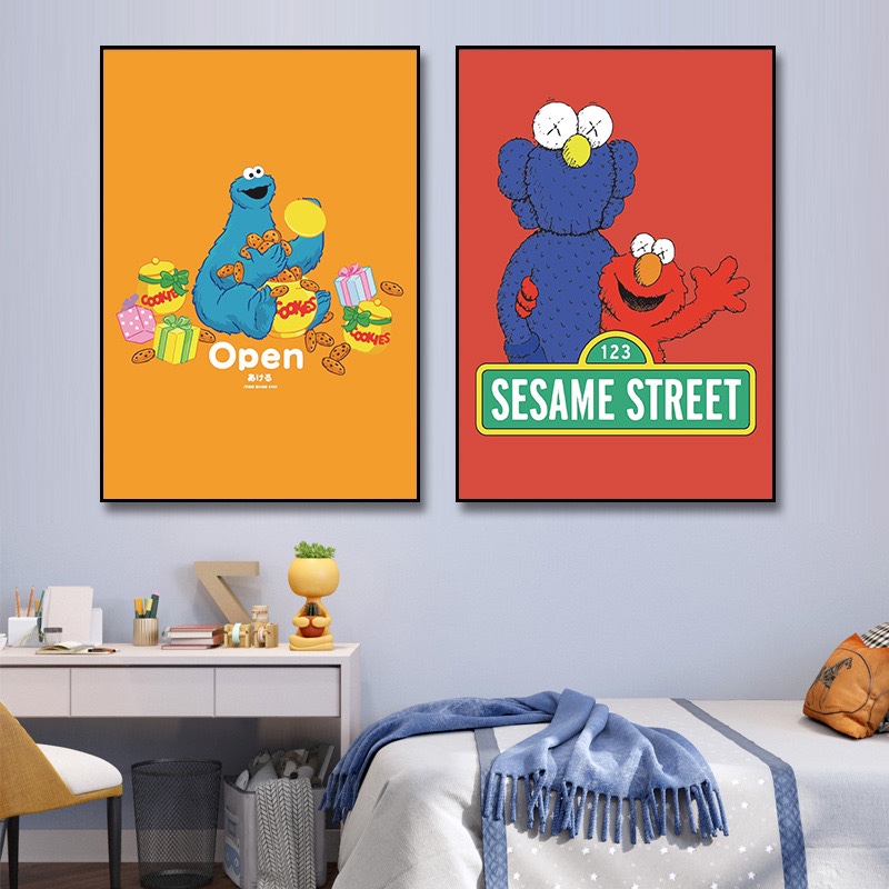 Cute cartoon decorative painting full figure