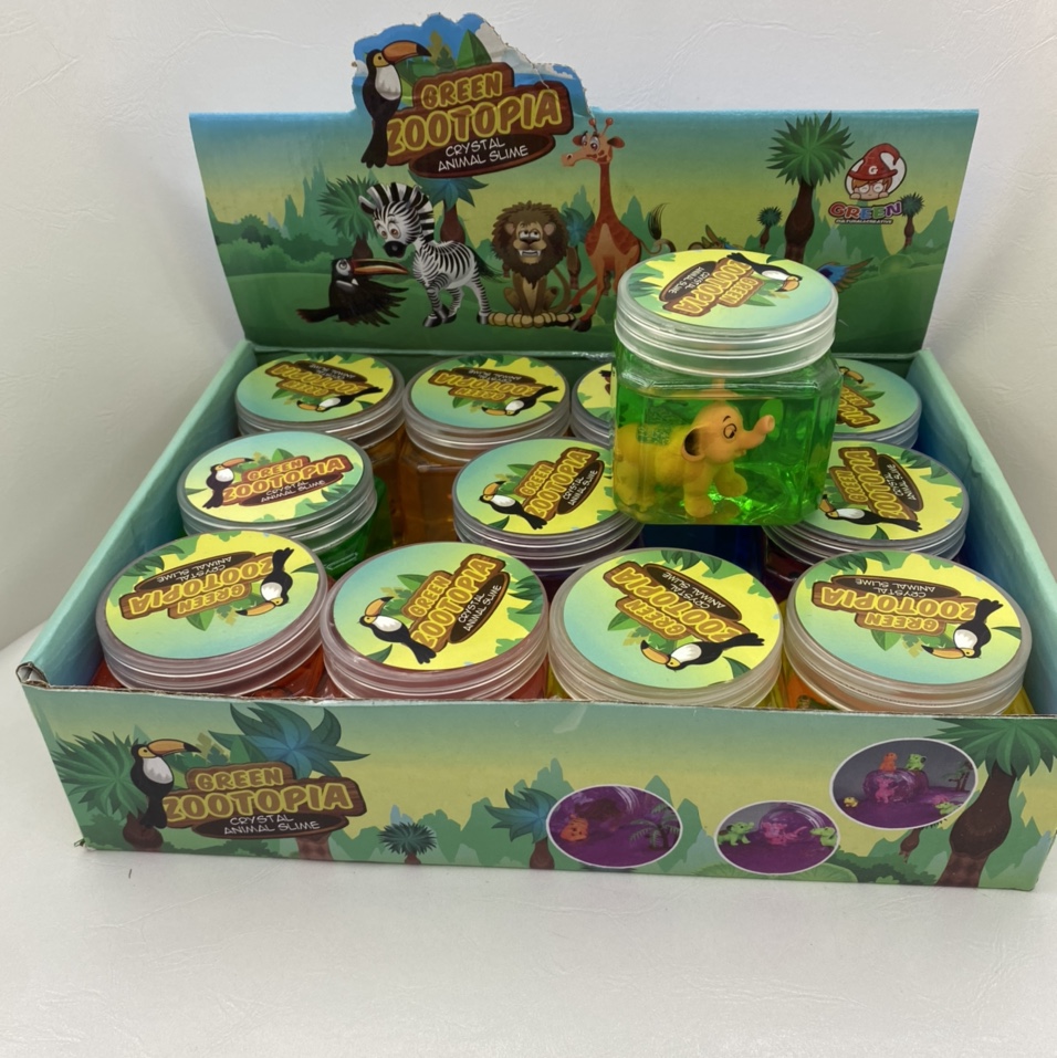 动物Diy益智Slime水晶 泥爱依文化用品益智水晶泥